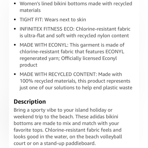 Adidas bikini bottom (S) - Picture 12 of 12